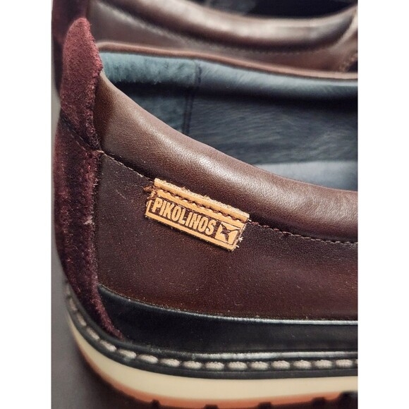Sz8.5/9 - Pikolinos Mens Berna Loafer Brown Leather Slip On Casual Comfort Shoes main image 3